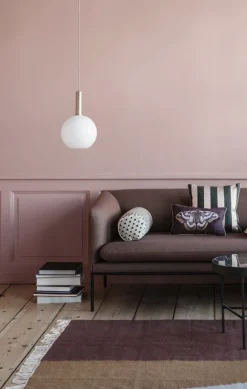 Ferm Living Kjøkkenbelysning Tak|Takpendler<Taklampe Collect Opal Sphere-High Socket - Messing