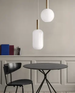 Ferm Living Kjøkkenbelysning Tak|Takpendler<Taklampe Collect Opal Tall-Low socket Messing
