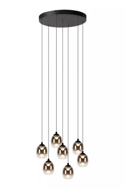 Lucide Kjøkkenbelysning Tak|Takpendler<Tamino takpendel 7 x 7W 3000 Kelvin - Dimbar