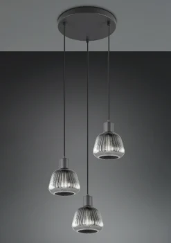 Trio Lighting Kjøkkenbelysning Tak|Takpendler<Tarifa rondell takpendel 3-lys