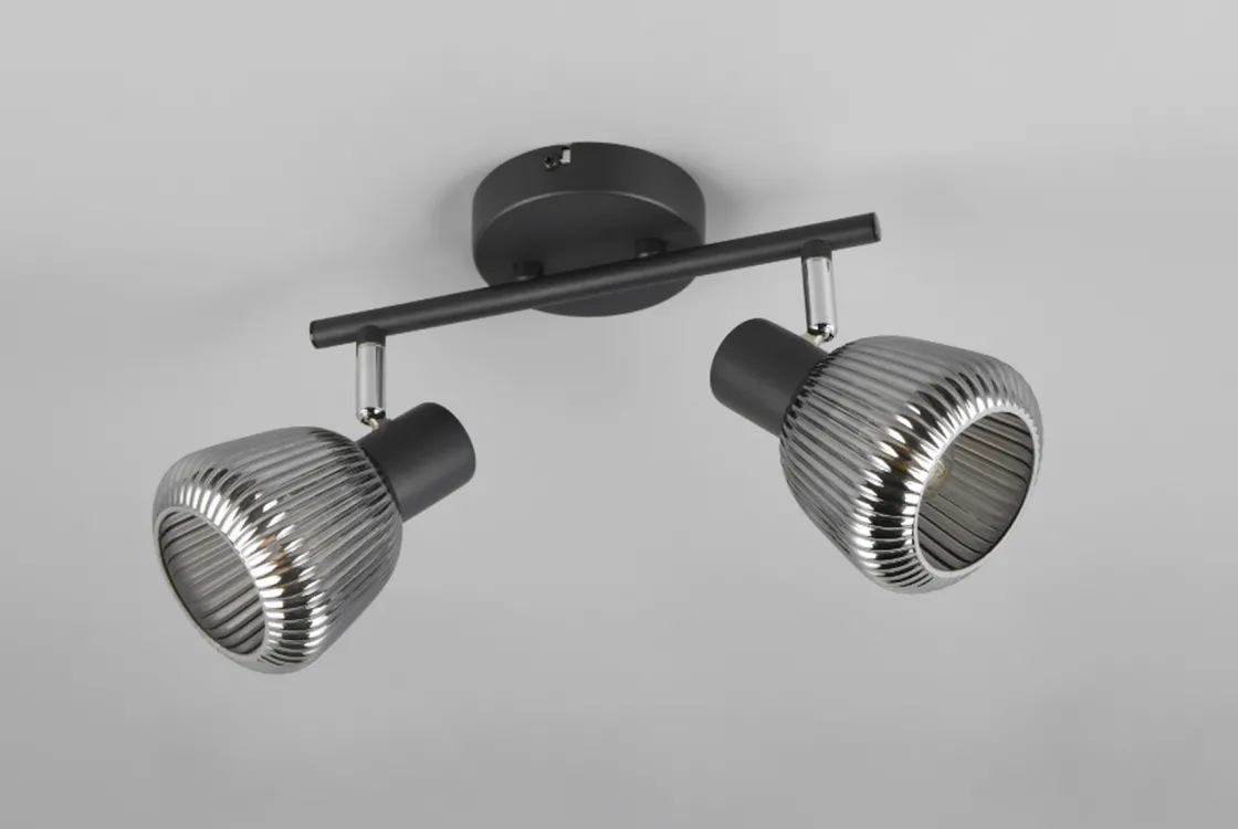 Trio Lighting Kjøkkenbelysning Tak|Takpendler<Tarifa taklampe 2-lys