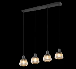 Trio Lighting Kjøkkenbelysning Tak|Takpendler<Tarifa takpendel 4-lys