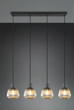 Trio Lighting Kjøkkenbelysning Tak|Takpendler<Tarifa takpendel 4-lys