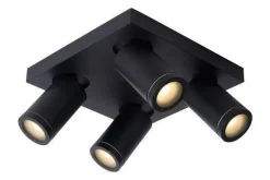 Lucide Kjøkkenbelysning Tak|Baderomsbelysning Tak<Taylor spot 4 lys IP44 baderom warm to dim 4x5W 2200-3000K