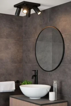 Lucide Kjøkkenbelysning Tak|Baderomsbelysning Tak<Taylor spot 4 lys IP44 baderom warm to dim 4x5W 2200-3000K