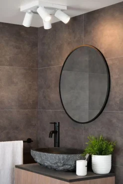 Lucide Kjøkkenbelysning Tak|Baderomsbelysning Tak<Taylor spot 4 lys IP44 baderom warm to dim 4x5W 2200-3000K