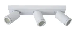 Lucide Baderomsbelysning Tak|Kjøkkenbelysning Tak<Taylor spot 3 lys IP44 baderom warm to dim 3x5W 2200-3000K