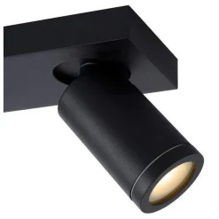 Lucide Baderomsbelysning Tak|Kjøkkenbelysning Tak<Taylor spot 3 lys IP44 baderom warm to dim 3x5W 2200-3000K