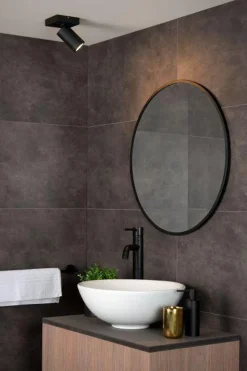 Lucide Kjøkkenbelysning Tak|Baderomsbelysning Tak<Taylor spot 1 lys IP44 baderom warm to dim 5W 2200-3000K