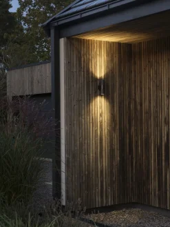 Konstsmide Utelamper Med Opp/Ned Lys<Temi vegglampe opp/ned utendørs IP54 GU10