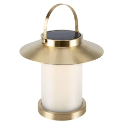 Nordlux Solcellebelysning|Oppladbare Bordlamper<Temple To-Go 35 To go oppladbar bordlampe utendørs m/solcelle IP54 - Messing