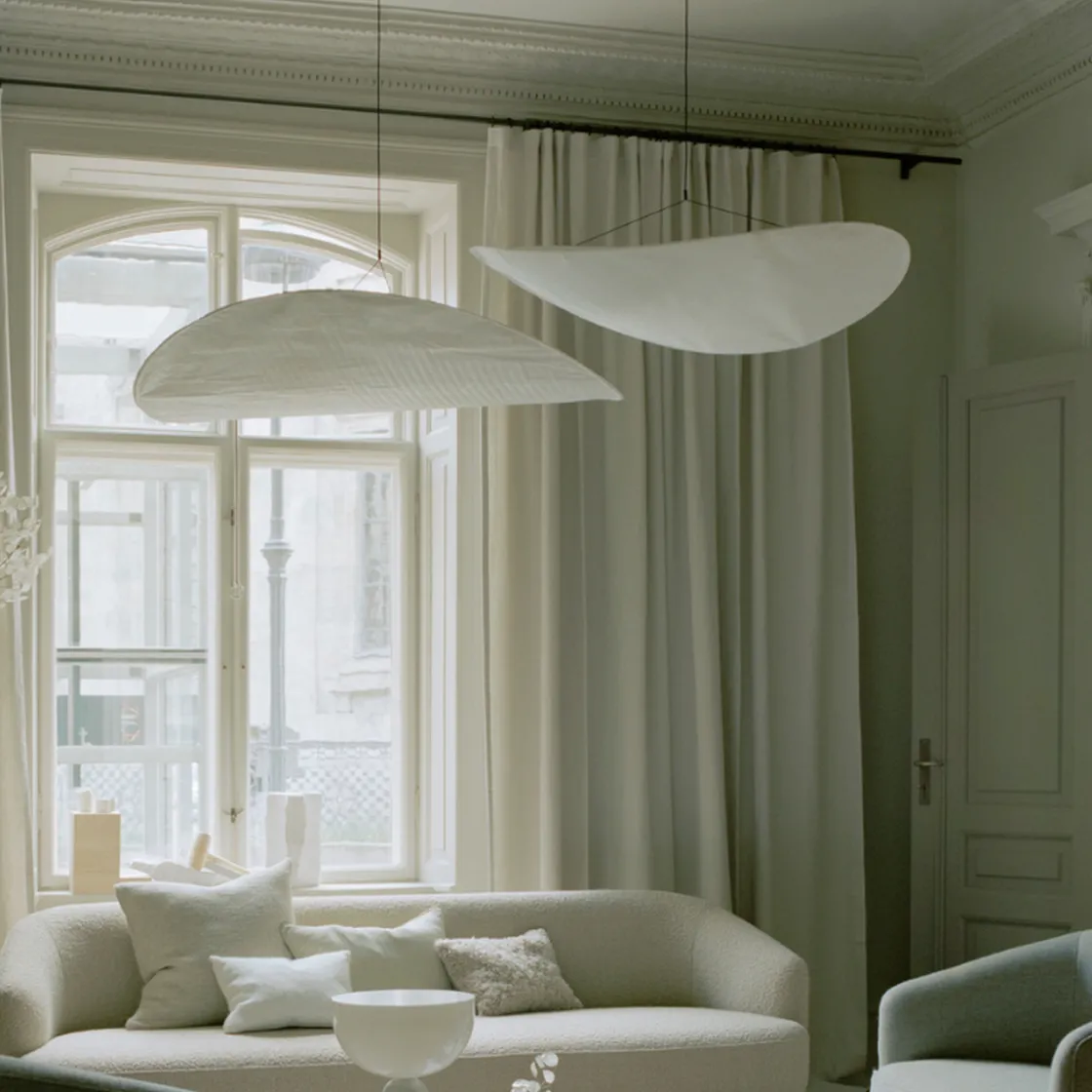 New Works Kjøkkenbelysning Tak|Takpendler<Tense takpendel - Ø70