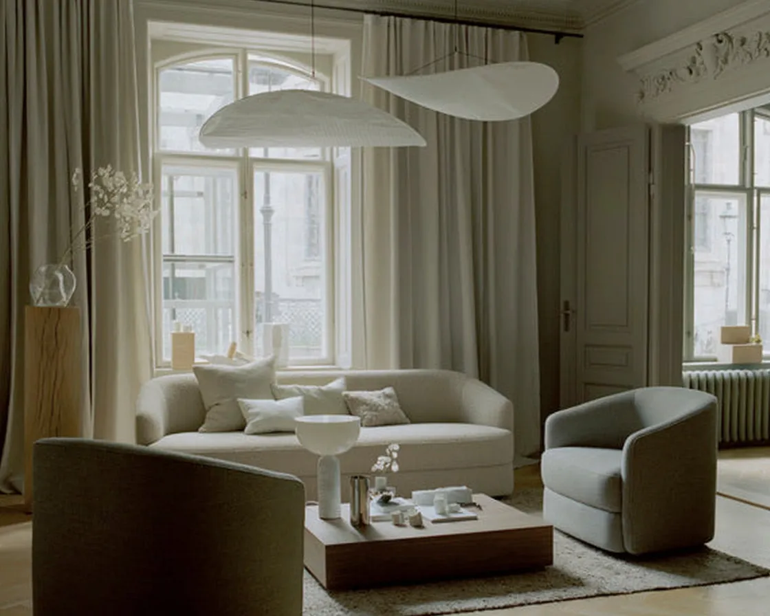 New Works Kjøkkenbelysning Tak|Takpendler<Tense takpendel - Ø70