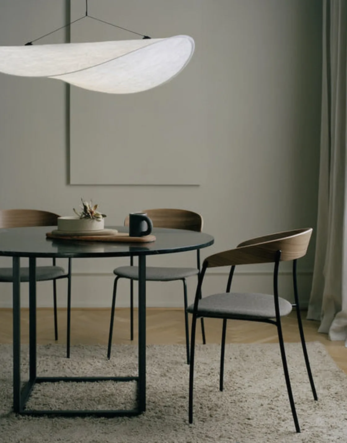 New Works Kjøkkenbelysning Tak|Takpendler<Tense takpendel - Ø90