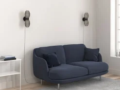 Herstal Interiørlamper<Tentacle vegglampe duo - Svart/Røykfarget