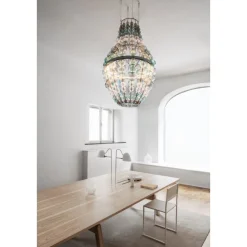 Örsjö Kjøkkenbelysning Tak|Lysekroner<The Crown lysekrone 135 cm - Håndst glass
