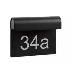 Lucide Utelamper - Veggskjold / Plafond<Thesi utendørs vegglampe med husnummer -