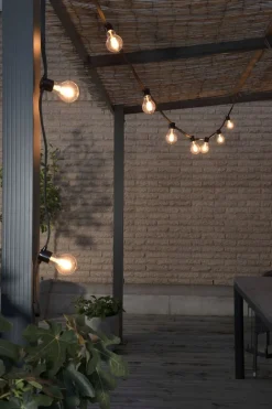 Konstsmide Lysslynger|Lysslynger<Tilleggsslynge 10 lys med tykk ledning, utskiftbar -