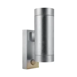 Nordlux Utelamper Til Kystområder|Utelamper Med Opp/Ned Lys<Tin maxi dobbel vegglampe utendørs opp/ned IP54 - Sensor