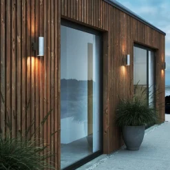 Nordlux Utelamper Til Kystområder|Utelamper Med Opp/Ned Lys<Tin maxi duo vegglampe utendørs IP54