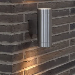 Nordlux Utelamper Til Kystområder|Utelamper Med Opp/Ned Lys<Tin maxi duo vegglampe utendørs IP54