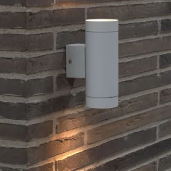 Nordlux Utelamper Til Kystområder|Utelamper Med Opp/Ned Lys<Tin maxi duo vegglampe utendørs IP54