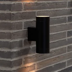 Nordlux Utelamper Til Kystområder|Utelamper Med Opp/Ned Lys<Tin maxi duo vegglampe utendørs IP54