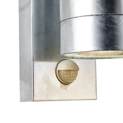 Nordlux Utelamper Til Kystområder|Utelamper Med Opp/Ned Lys<Tin maxi vegglampe utendørs ned IP54 - Sensor