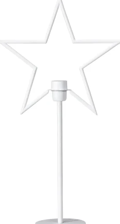 Pr home of Scandinavia Ab Adventsstjerner|Adventsstjerner På Fot<TINDRA ON BASE 65CM - Hvit