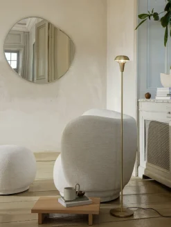 Ferm Living Interiørlamper Gulv<Tiny gulvlampe - messing