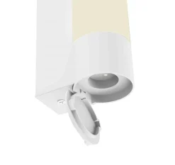 NorDesign Baderomsbelysning Vegg<Titan 40 vegglampe for baderom 12W 2700 Kelvin IP44 m/stikkontakt - Dimbar