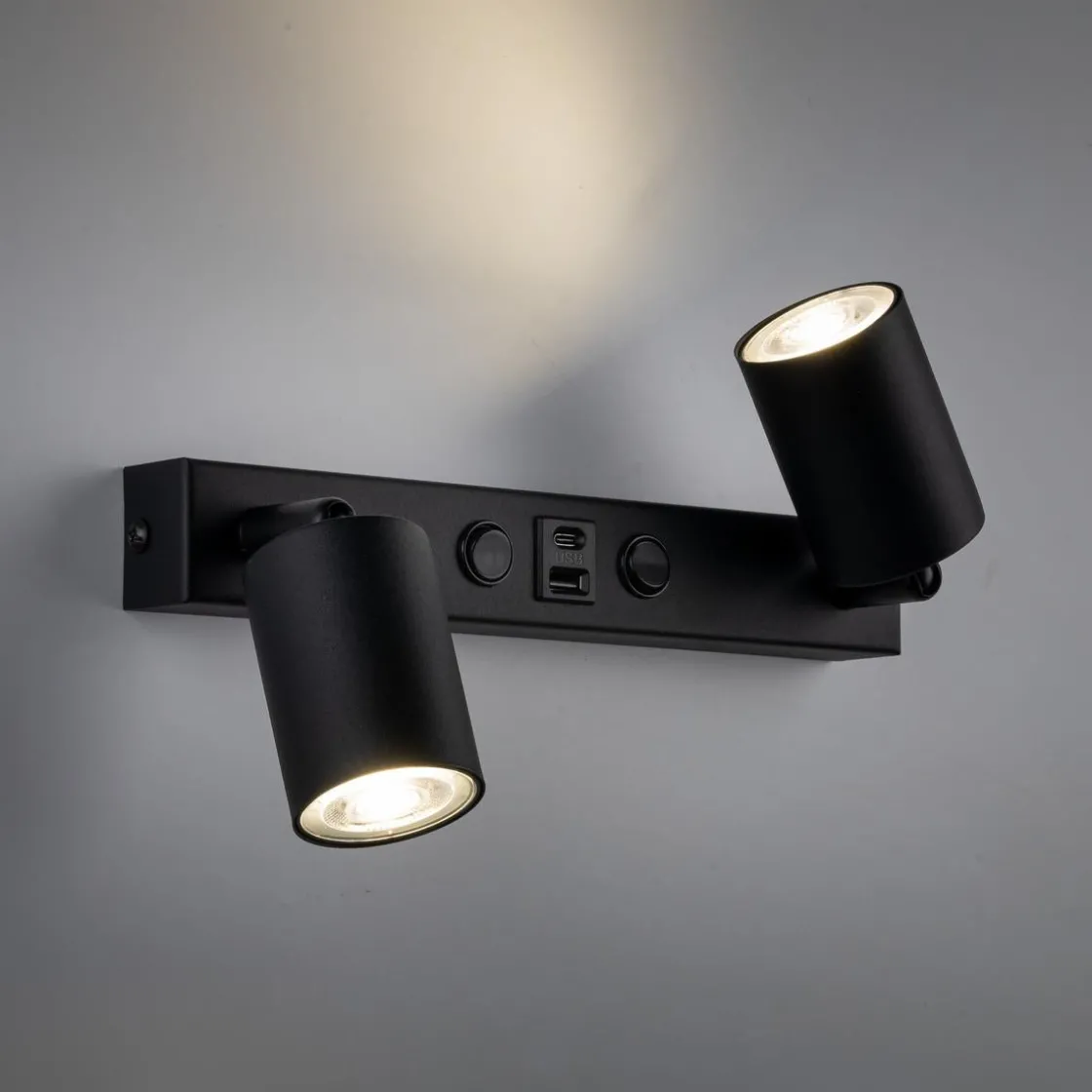 TK Lighting Vegglamper Med Usb<Top vegglampe med USB