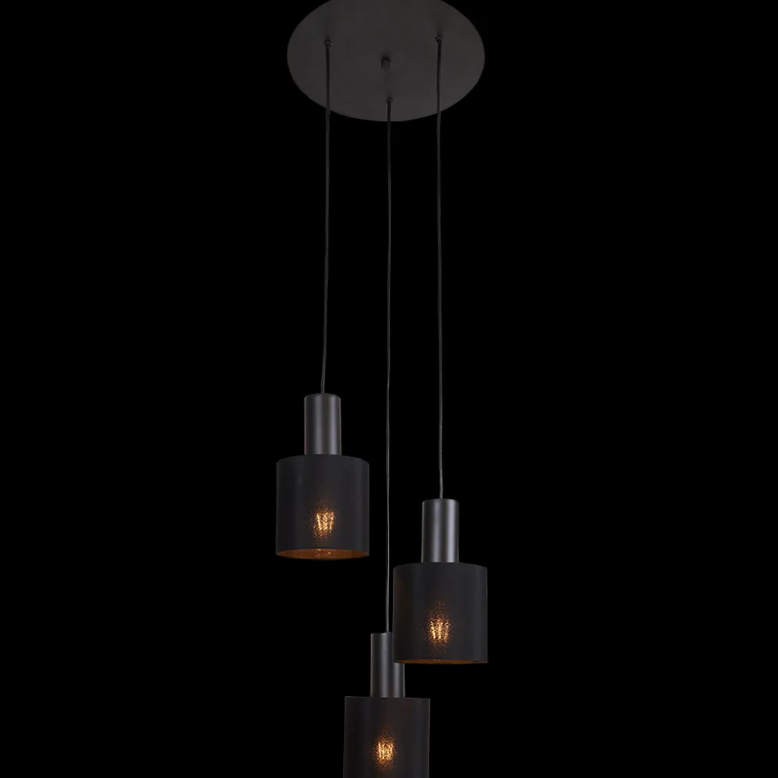 Ms - belysning Kjøkkenbelysning Tak|Takpendler<Torino rondell takpendel 3-lys -