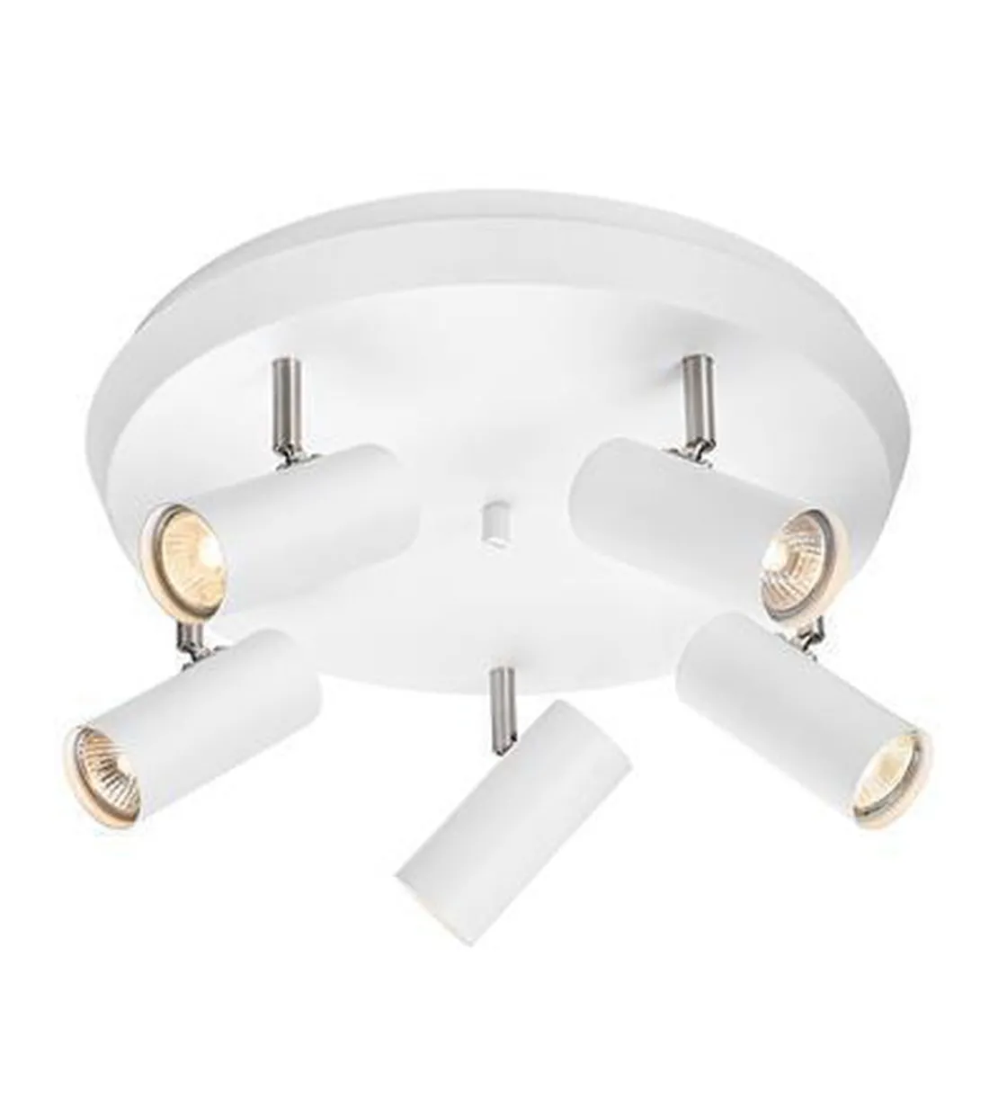 Marksløjd Kjøkkenbelysning Tak|Spotter & Skinner<Torino taklampe 5 lys - Hvit - Hvit