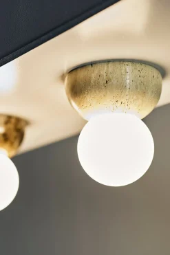 Globen Lighting Baderomsbelysning Tak|Baderomsbelysning Vegg<Torrano vegg og taklampe - Travertine