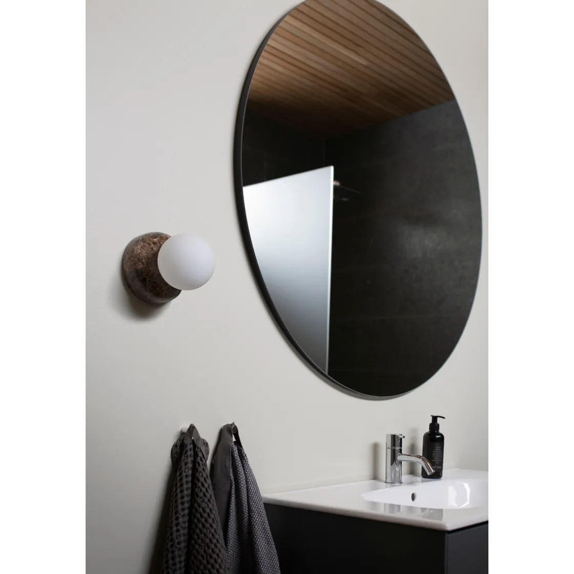 Globen Lighting Baderomsbelysning Tak|Baderomsbelysning Vegg<Torrano vegg og taklampe - Brun