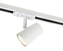 Ms - belysning Kjøkkenbelysning Tak|Trackline Conic<Trackline Conic spotskinne 1,5 meter 5 spot - Hvit