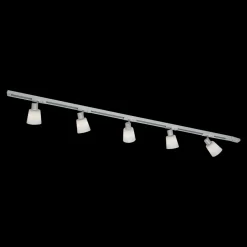 Ms - belysning Kjøkkenbelysning Tak|Trackline Conic<Trackline Vetro 1,5 meter 5 spotter - Hvit