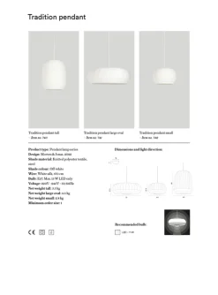 Northern Kjøkkenbelysning Tak|Takpendler<Tradition takpendel - Large Oval