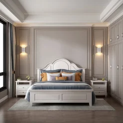 NorDesign Utelamper Med Opp/Ned Lys<Trem K2 vegglampe 2 x 6W 3000 Kelvin - Dimbar