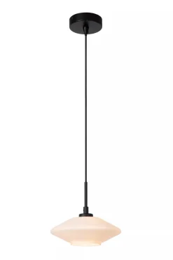Lucide Kjøkkenbelysning Tak|Takpendler<Trevor takpendel 20 cm - Svart/Opal
