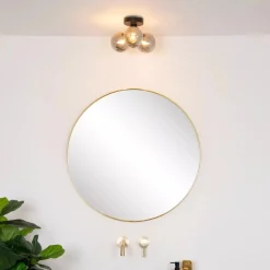 Lucide Baderomsbelysning Tak|Kjøkkenbelysning Tak<Trudy taklampe 28cm 3-lys IP44