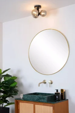 Lucide Baderomsbelysning Tak|Kjøkkenbelysning Tak<Trudy taklampe 28cm 3-lys IP44