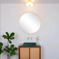 Lucide Baderomsbelysning Tak|Kjøkkenbelysning Tak<Trudy taklampe 28cm 3-lys IP44