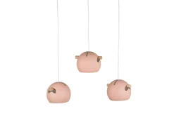 Venture Home Kjøkkenbelysning Tak|Takpendler<Tubbie takpendel 3 lys - Dusty Pink