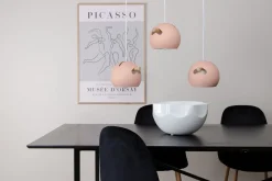 Venture Home Kjøkkenbelysning Tak|Takpendler<Tubbie takpendel 3 lys - Dusty Pink