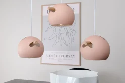 Venture Home Kjøkkenbelysning Tak|Takpendler<Tubbie takpendel 3 lys - Dusty Pink