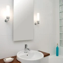 Astro Lighting Baderomsbelysning Vegg<Tube 120 Chrome vegglampe