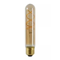 Lucide Led-Pærer E27 Sokkel<Tube E27 Filament LED T32 5W 2200K 15 cm dimbar - Amber