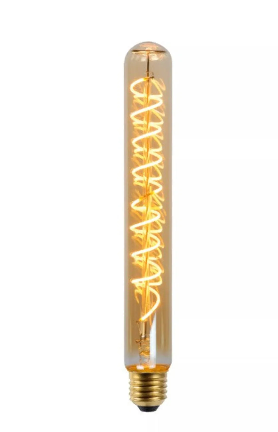 Lucide Led-Pærer E27 Sokkel<Tube E27 Filament LED 5W 2200K T32 25cm dimbar - Amber